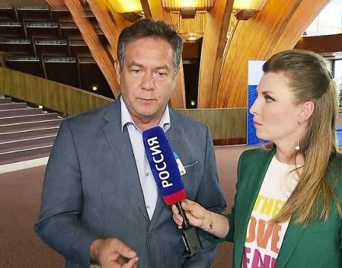 Николай Платошкин и Ольга Скабеева