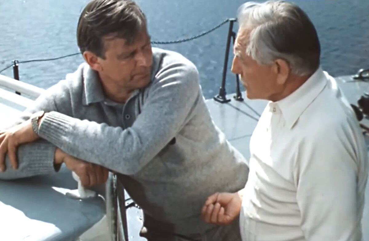 Кадр из кинофильма "Смерть под парусом", 1976 г., режиссер Ада Неретниеце, сценаристы Виктор Лоренц, композитор Раймонд Паулс (скриншот) 