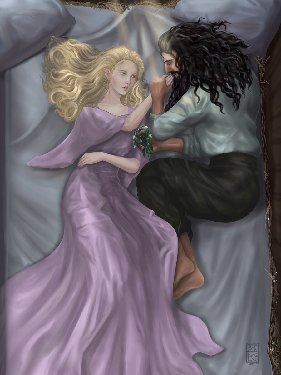 Иллюстрация к книге, нарисована zakkum на заказ