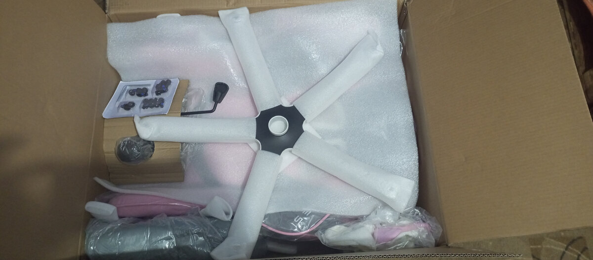 Упаковка комплектующих отличная