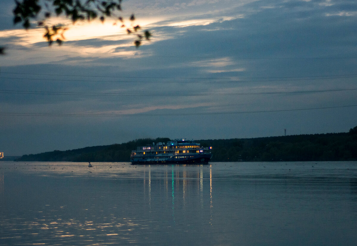 На подходе к городу