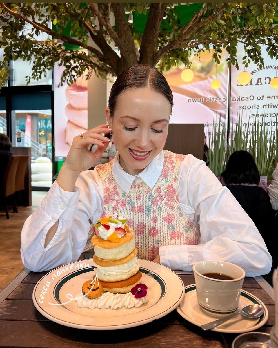 Знаменитые японские панкейки