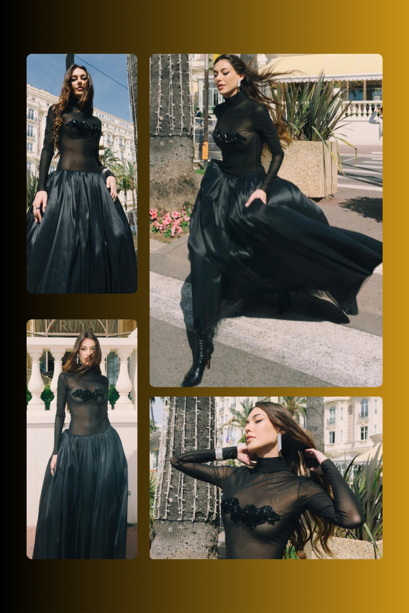 На Каннском фестивале.