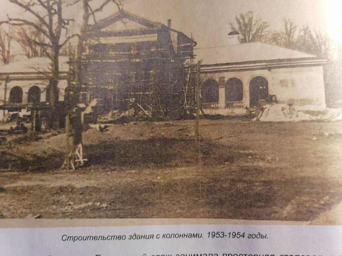 Здание будущей столовой 3 отделения.