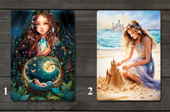 Карты из моей новой метафорической колоды. Скоро в продаже.