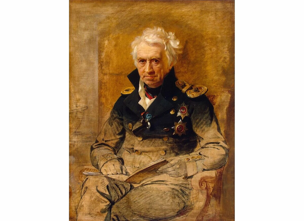 "Портрет адмирала Шишкова". худ. Джон Доу