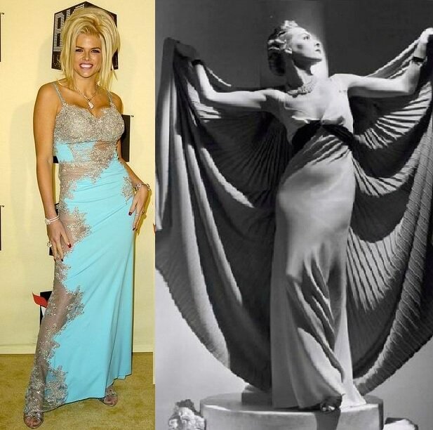 Анна Николь и Натали Палей. Коллаж автора из фотографий из открытых источников.