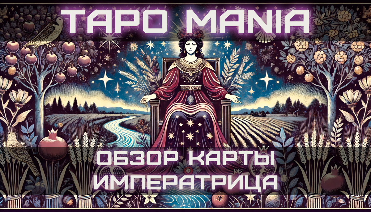 Все секреты и скрытые символы карты Императрица, только на Таро Mania!