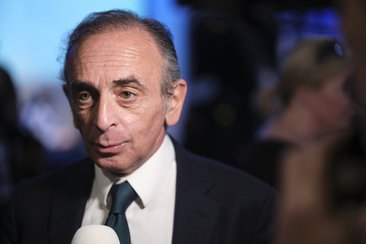     Лидер политической партии «Реконкиста» Эрик Земмур / Gettyimages.ru / Thierry Monasse