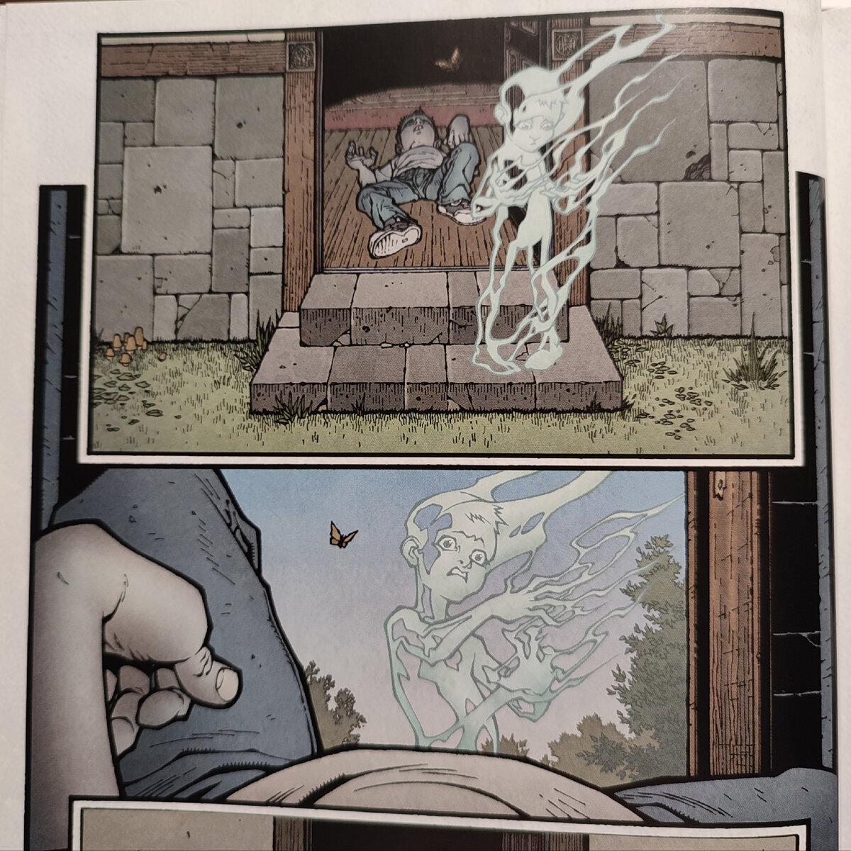 Иллюстрация из комикса "Ключи Локков"