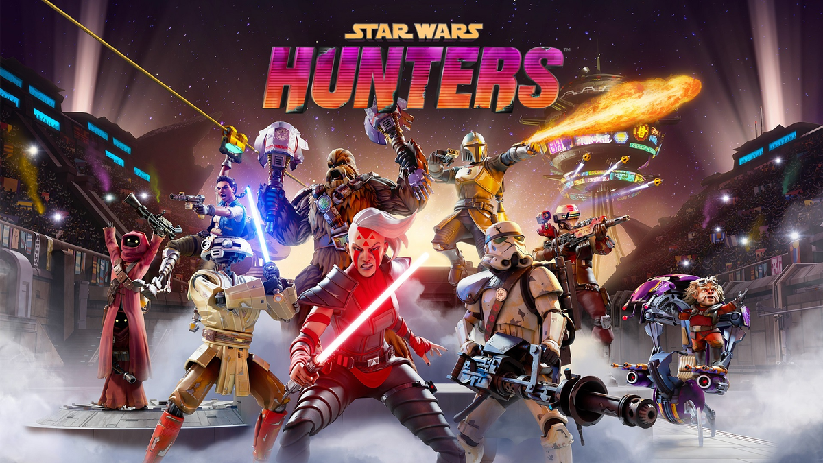 Заглавный арт "Star Wars: Hunters".