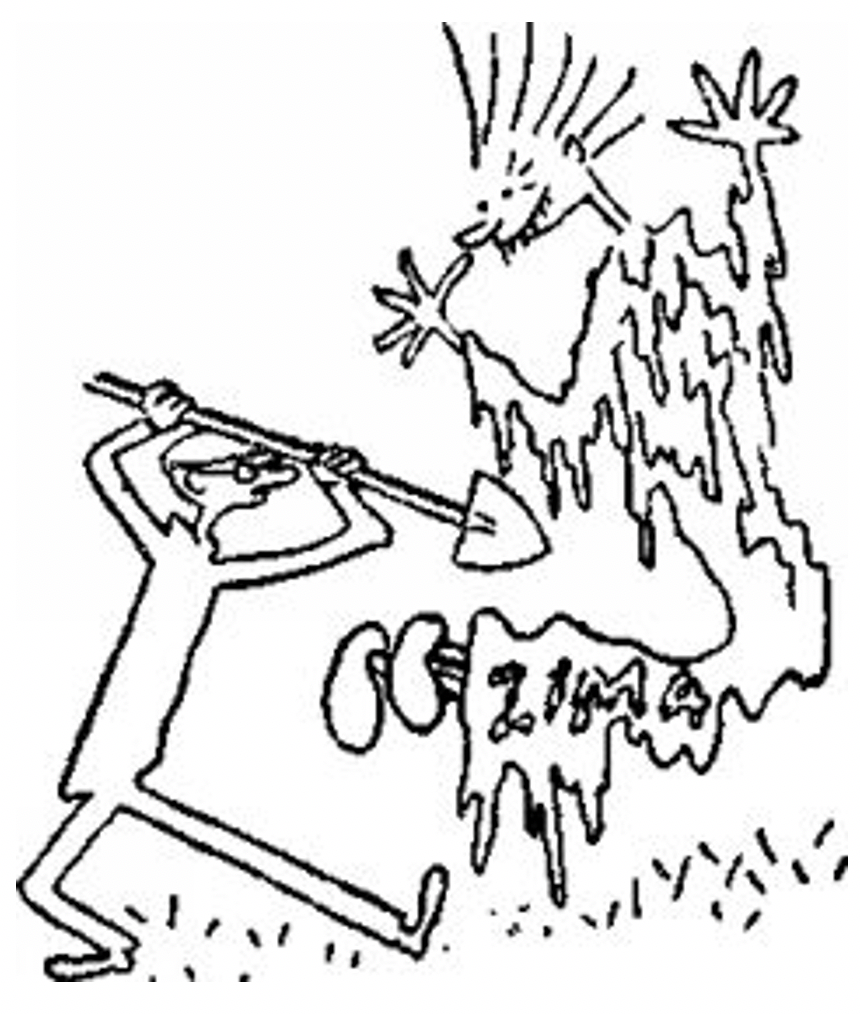 Иллюстрация Йозефа Чапека. Фото взято из открытых источников в сети Интернет.