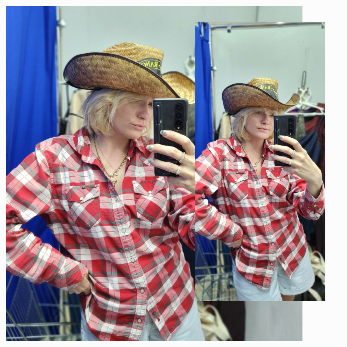 Шляпа техасского рейнжера . Так на ней написано.  Беру не думаю , т.к. в моей голове ещё зимой , придумалась фотосессия. Кстати шляпка из соломы натуральной , а не бумажной , как часто бывает в магазинах масс маркета.  