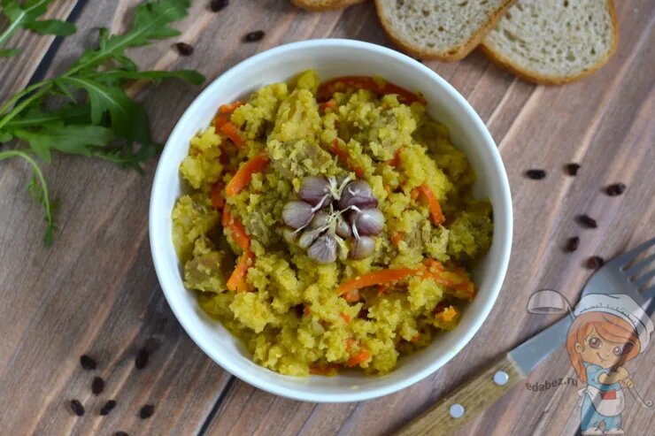    Рецепт плова без риса — низкоуглеводный Шеф-повар