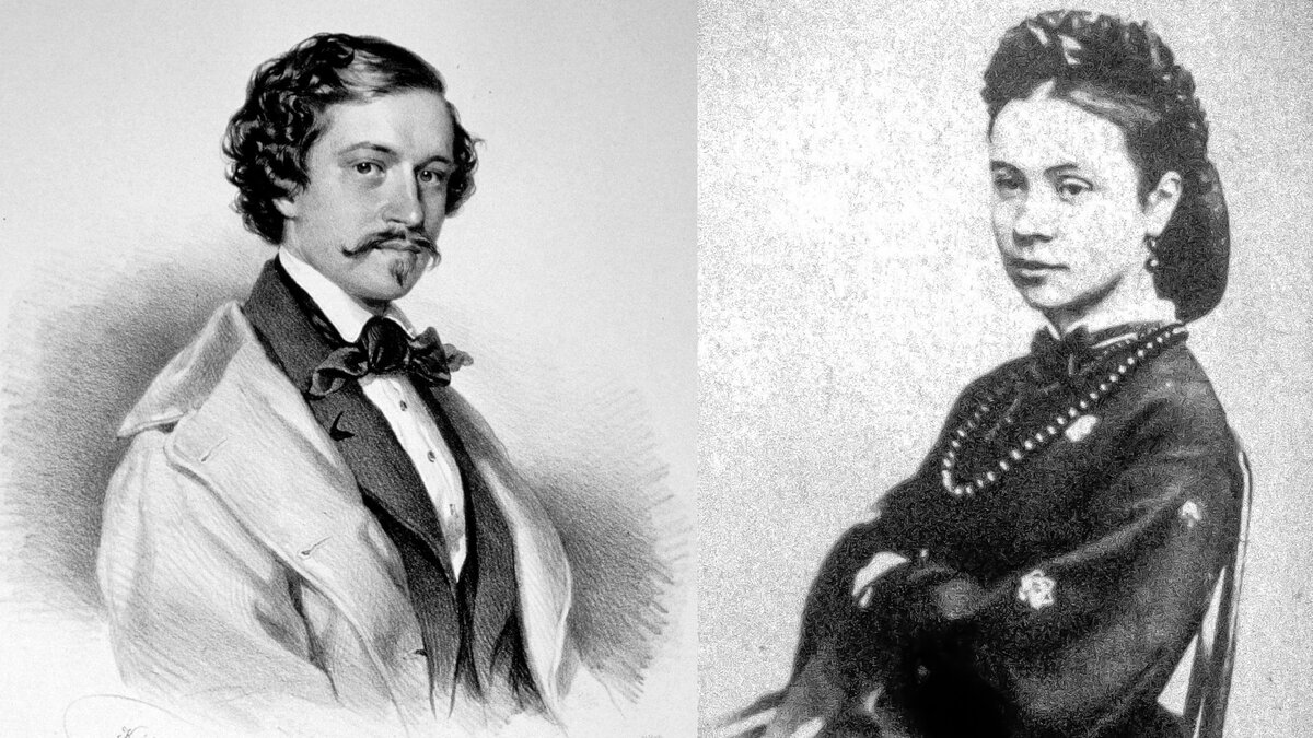 Штраус и Ольга Смирнитская 
Общественная достояние