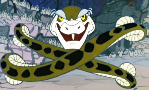 "Бандерлоги, подойдите ближе". (с) Удав Каа из мультфильма "Маугли"