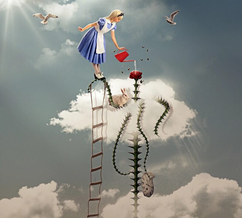 Картинка взята из интернета.Кто то ходит по небу с лейкойЛьёт на землю дождик косойИ играет ветер на жалейкеИ рождается строка стихов Раз два три От зари до зариГолосит и смеётся летоМиг замри, час замри ,замриНаполняясь солнечным светомАх июнь ,ах месяц цветеньБуйство красок смешалось вольноВишня ,яблоня ,рябина, сиреньИ зелёных оттенков раздольеДождик капаетРаз два триВ небе радуга в солнечном светеПо глазам аквамаринИ стрижи в немыслимыхпируэтахЗдравствуй ЛетоКороль зелёныйСоловей поёт ,плачет таволгаВ темноте ночи звезды тонутДень длиннее,а ночь недолгая.