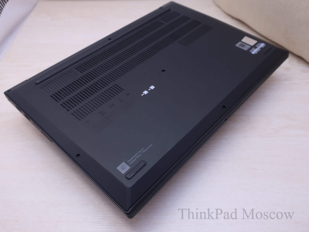 Внешний вид Lenovo ThinkPad P1 Gen.6