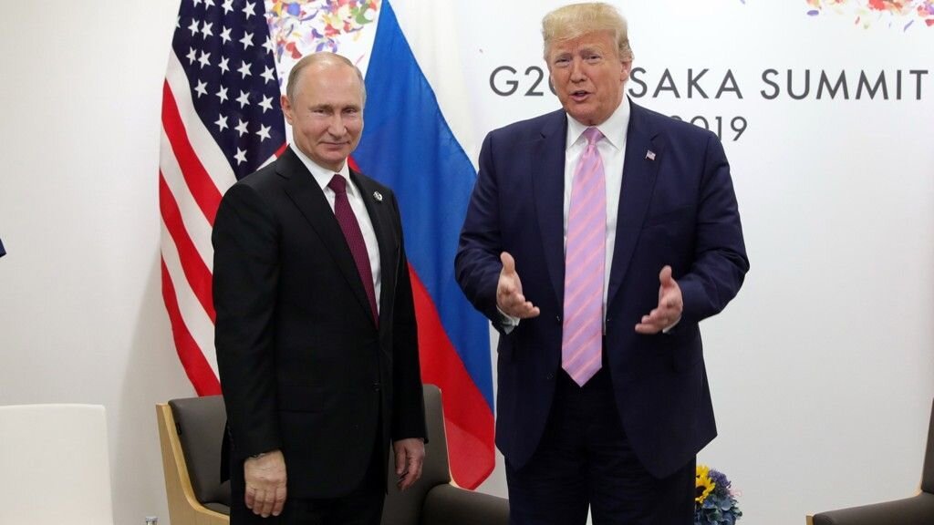     Владимир Путин и Дональд Трамп. Источник: kremlin.ru Автор фото: Пресс-служба Кремля