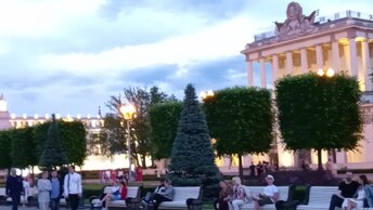 Самый красивый фонтан Каменный цветок с вечерней подсветкой, ВДНХ,Москва. Друзья, подписывайтесь и ставьте лайк!