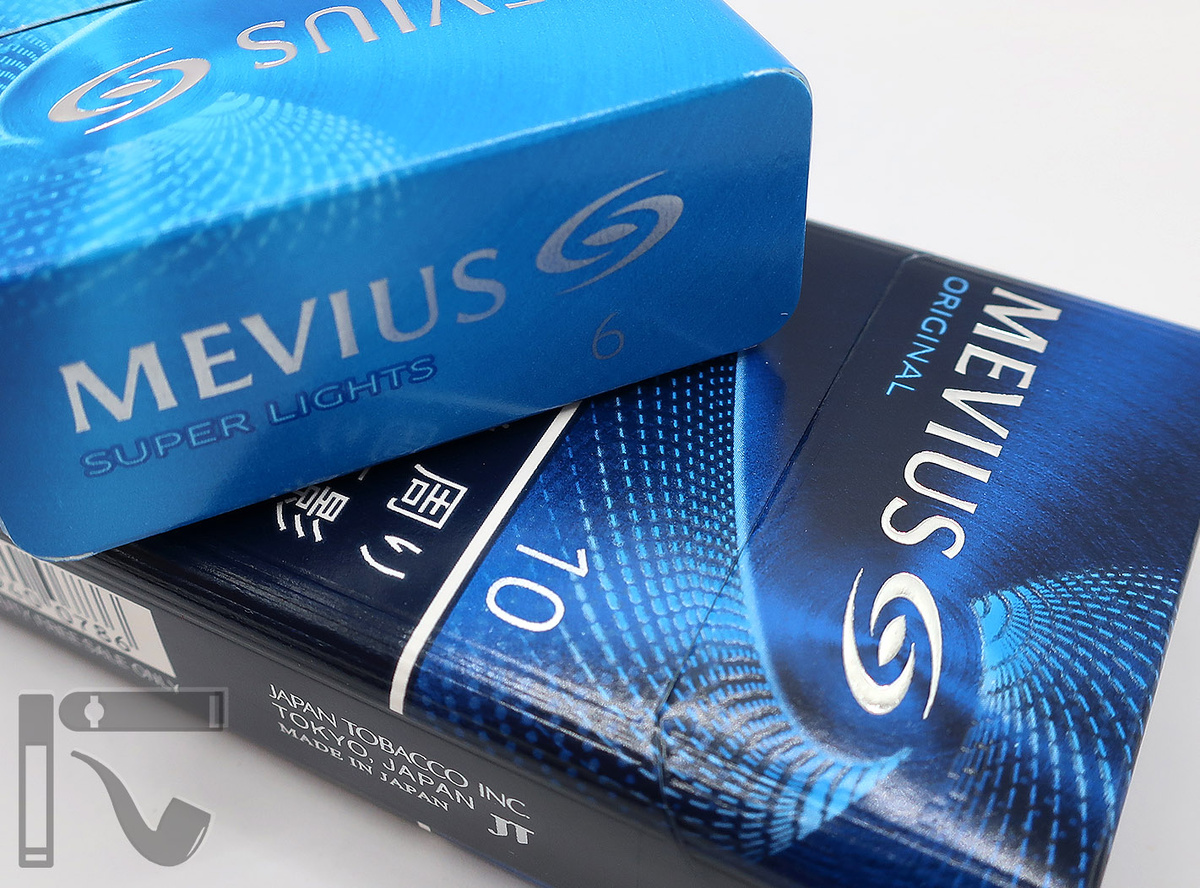 Японские сигареты Mevius. Фото: © канал "Уголок Курильщика"