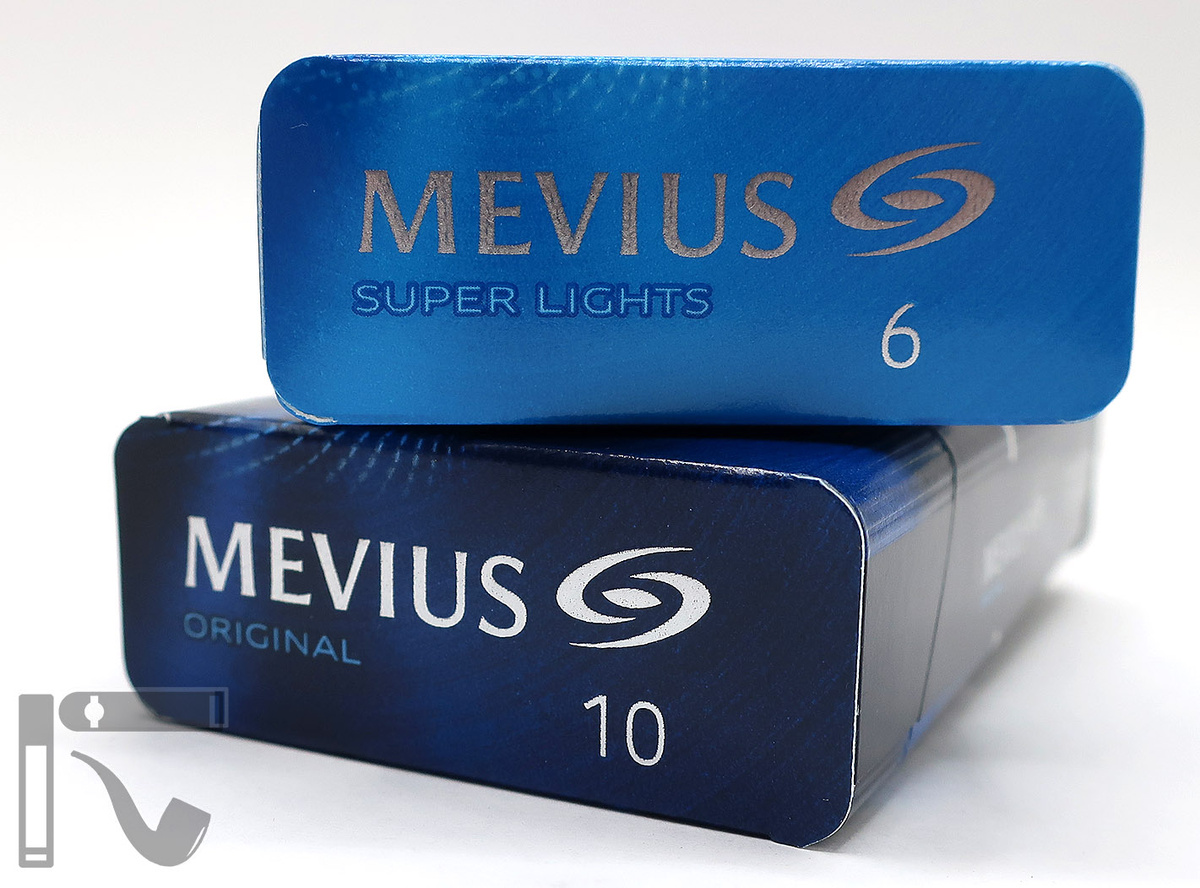 Японские сигареты Mevius. Фото: © канал "Уголок Курильщика"