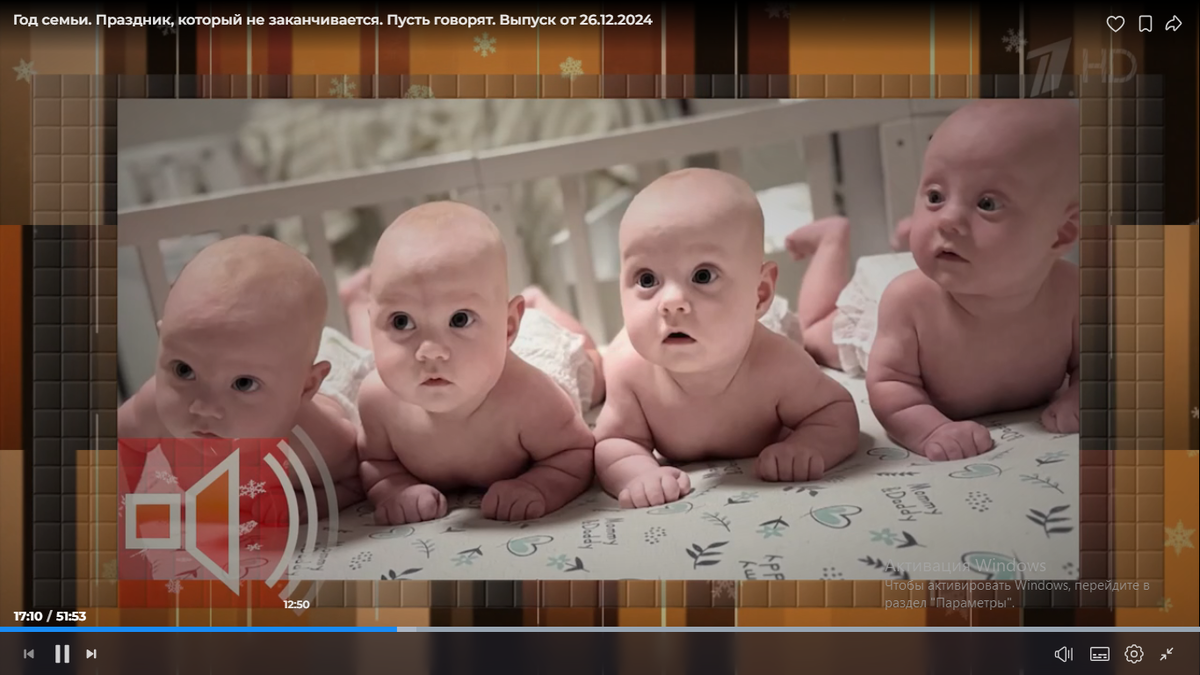 КАдр передачи. Фото автора. 