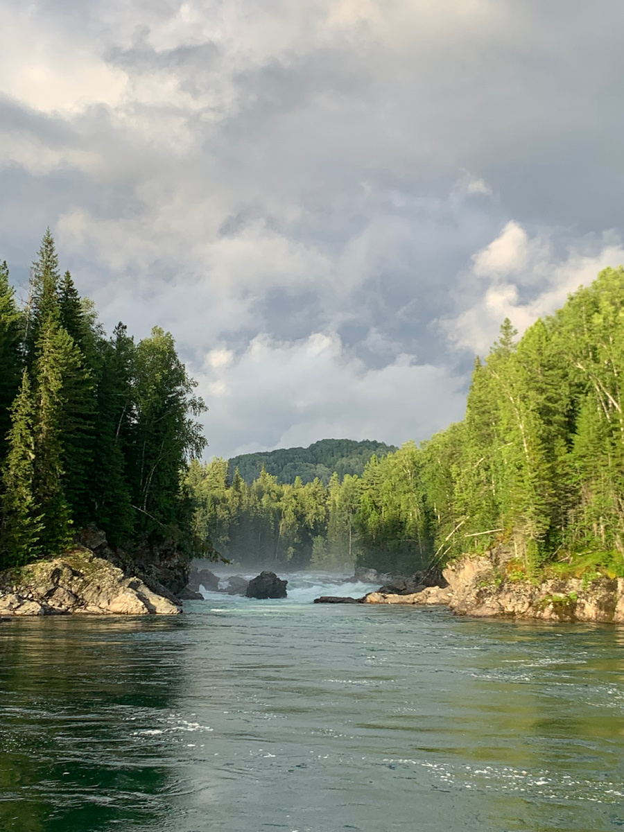 Порог на реке Кизир (54.08904 93.89806)