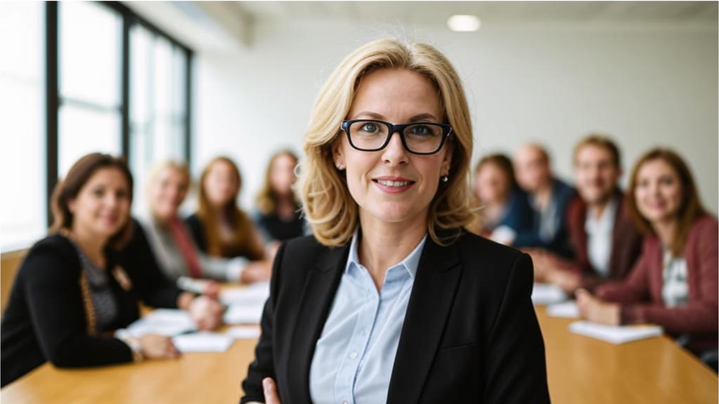 Совещание в колледже, по версии ИИ