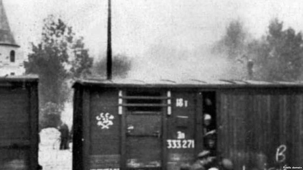 Вагоны для депортированных из Латвии в Сибирь © CC0 / public domain