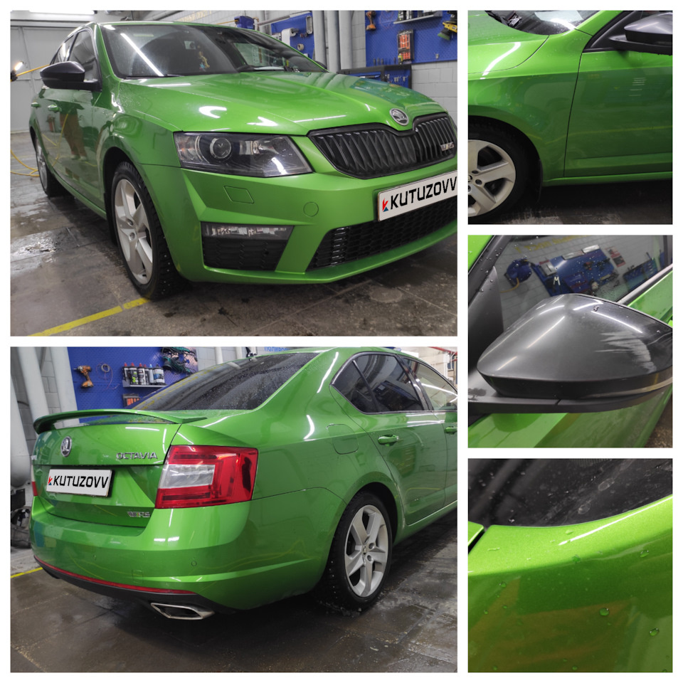 Skoda Octavia VRS — устранение коррозии (пороги, крылья) и покраска бампера  | KUTUZOVV | KUTUZOVV | Кузовной ремонт и покраска автомобилей. | Дзен