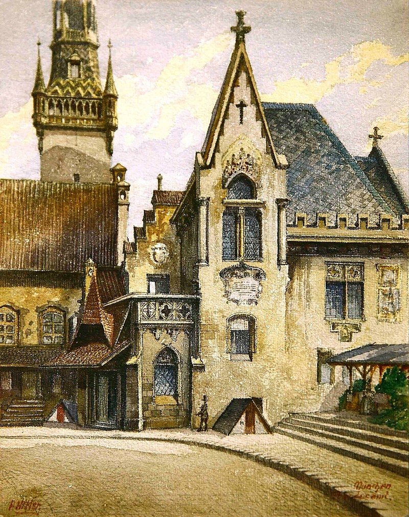 Картина Адольфа Гитлера. 