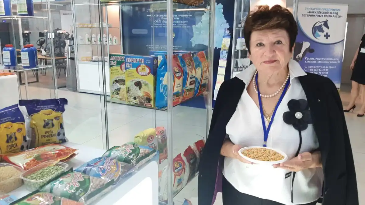 Фото:© Светлана Даренских / Glavagronom.ruПредприятие МАЯК представило органическую продукцию на БЕЛАГРО-2024