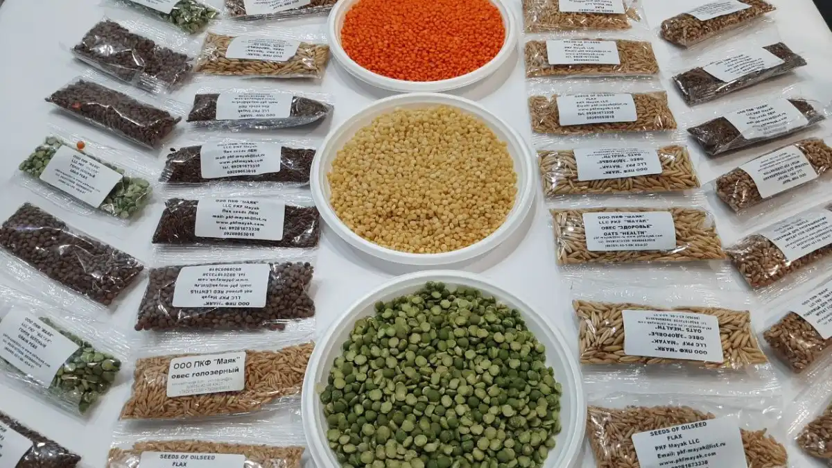 Фото:© Светлана Даренских / Glavagronom.ruЧистая экопродукция предприятия МАЯК на БЕЛАГРО-2024