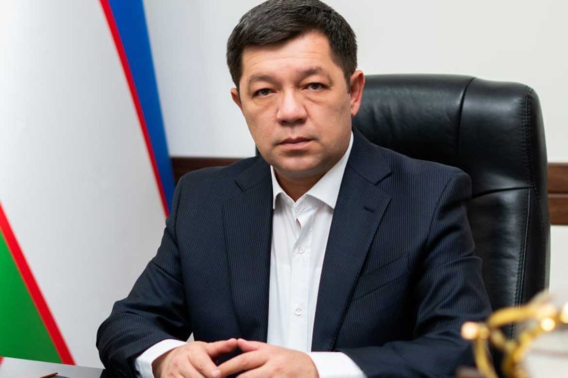 Дилмурод Касимов: «Узбекистан не останавливается на достигнутом. Страна ставит перед собой большие цели – доведение к 2027 году доли частного сектора в ВВП до 80% и доли частного сектора в экспорте до 60%». Фото: предоставлено Генконсульством Узбекистана