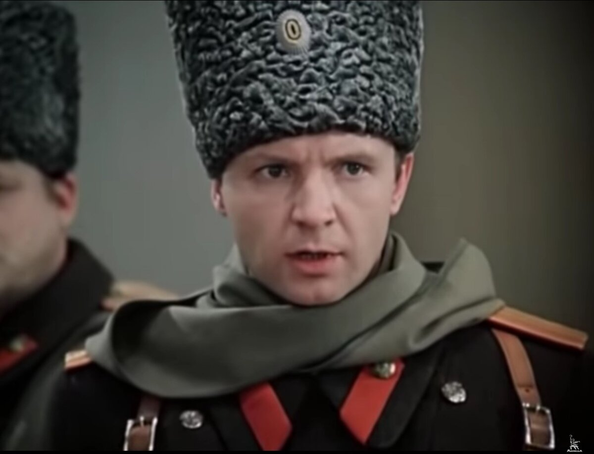 А. Мягков в фильме В. Басова "Дни Турбиных" (по одноимённой пьесе Михаила Булгакова (авторское переложение для сцены романа «Белая гвардия»)