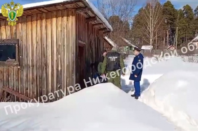    Тело тенсионерки обнаружили в сарае. Фото: Прокуратура Нижегородской области