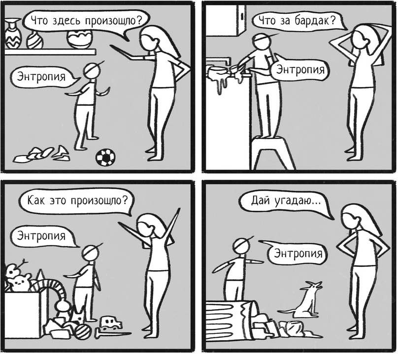 Применение термина «энтропия» в быту, берите на заметку! 😉