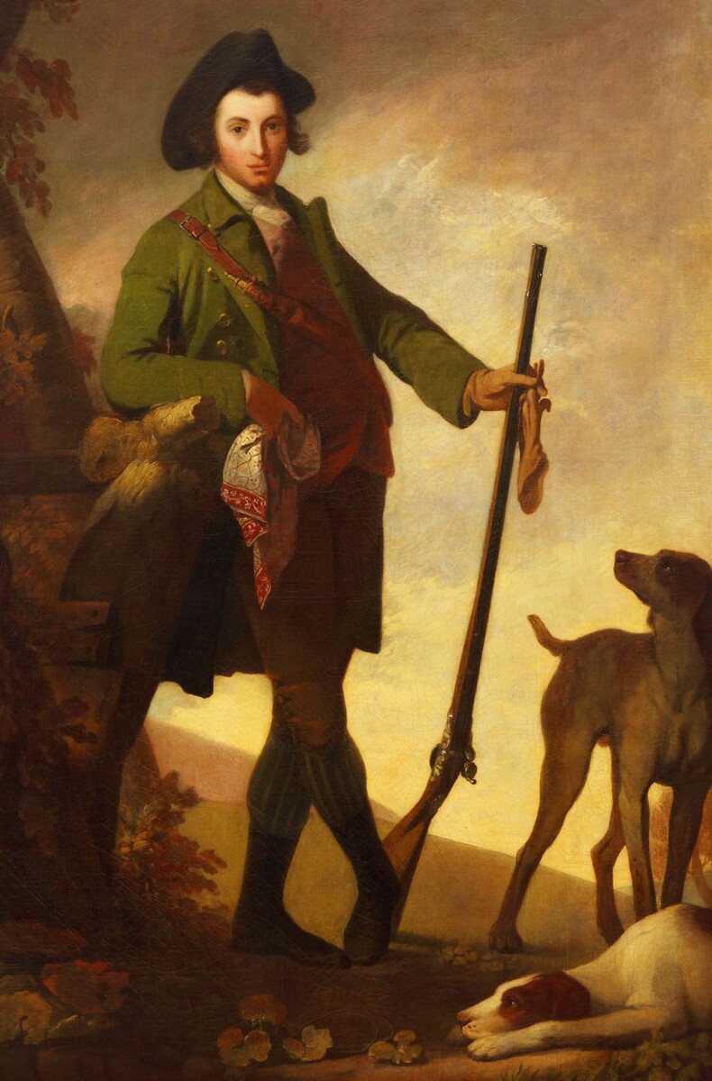 Портрет охотника, 1766 г.
