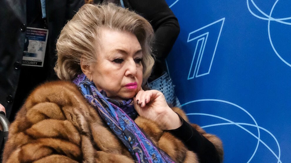    Тренер Татьяна Тарасова. Фото: Артем КИЛЬКИН, КП-Петербург