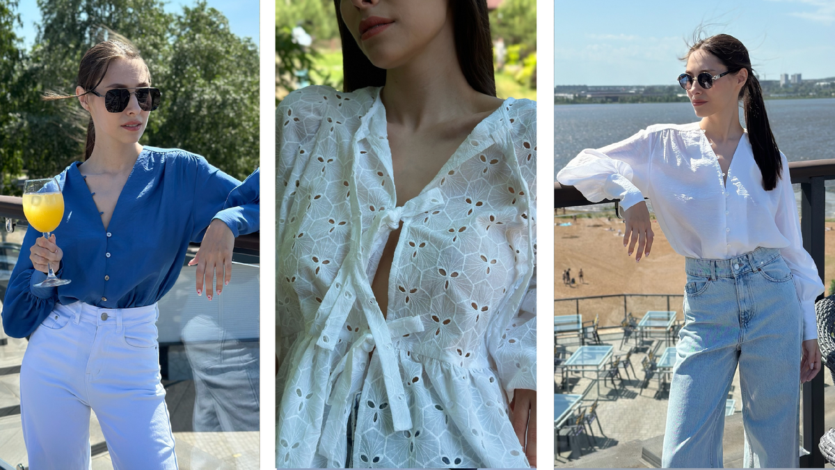 Блузки бренда MONUAGE