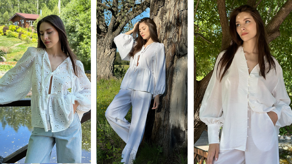 Блузки бренда MONUAGE 