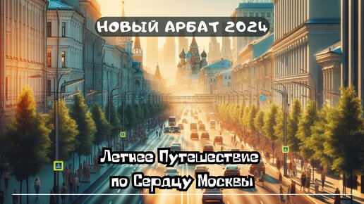 Новый Арбат 2024: Летнее Путешествие по Сердцу Москвы
