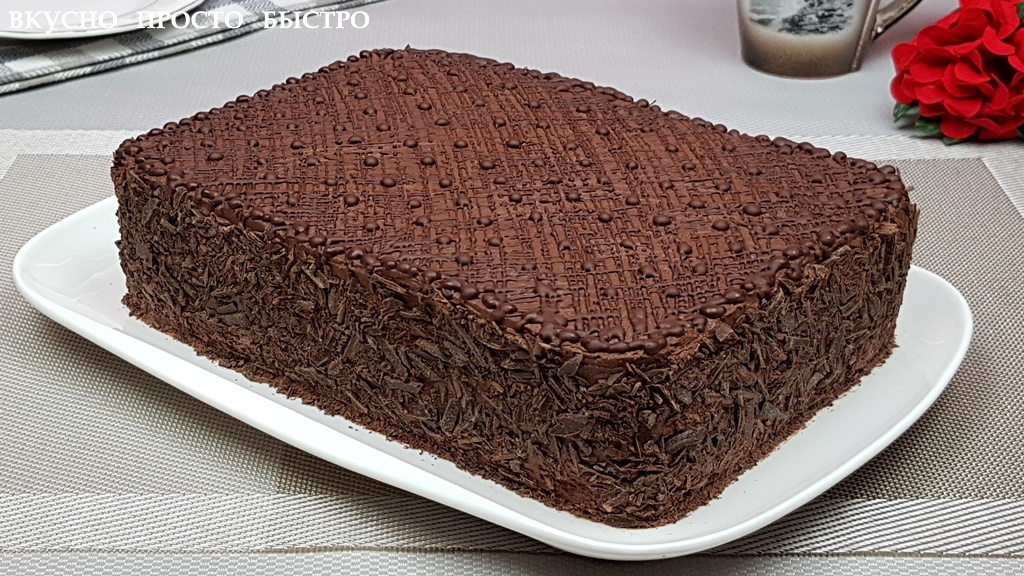 Торт без выпечки "Амеретто" - рецепт на канале Вкусно Просто Быстро