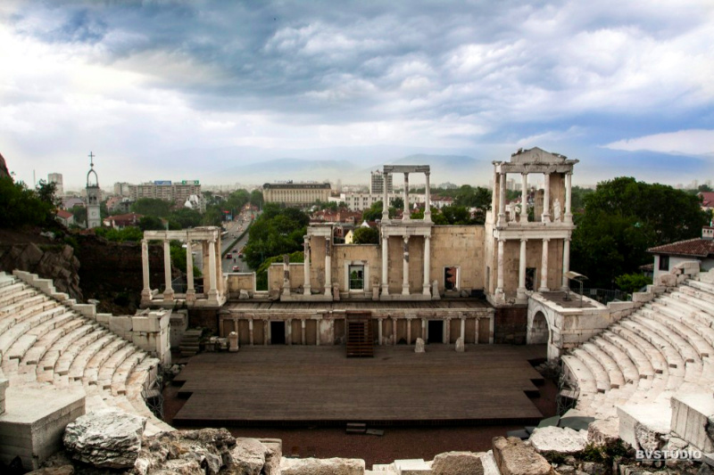 Античный театр единственный театр, который реконструировали в Болгарии