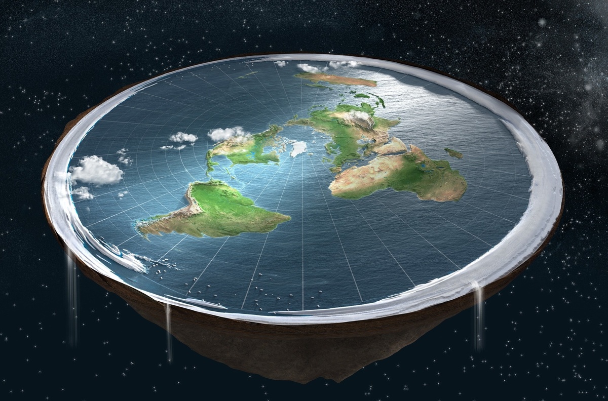 Приверженцев теории плоской Земли становится всё больше по всему земному шару - так шароверы пытаются шутить. Как всегда неудачно. Модель плоского диска вполне жизнеспособна.