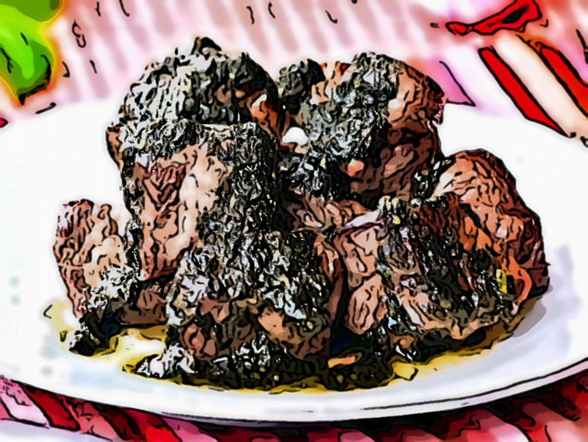 Баранина с мятным соусом