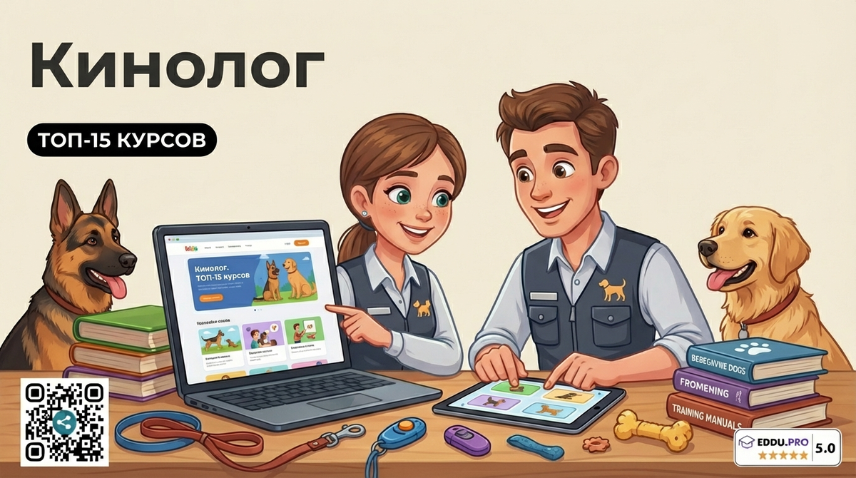 Онлайн-Курсы Кинолога с дипломом