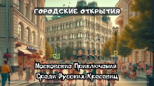 Городские Открытия: Московские Приключения Среди Русских Красавиц