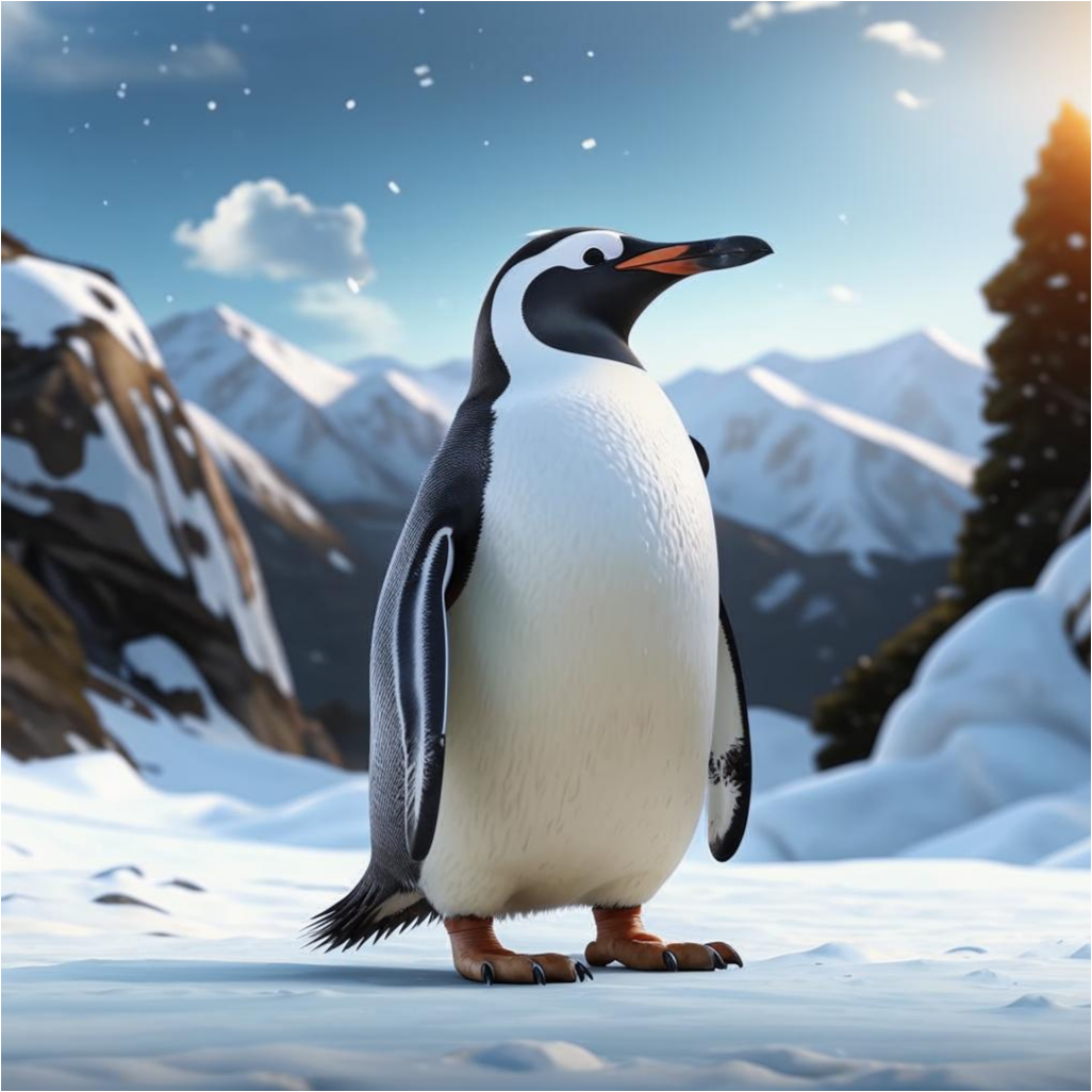 Пингвин. Он и в Африке... в смысле и в Антарктиде пингвин